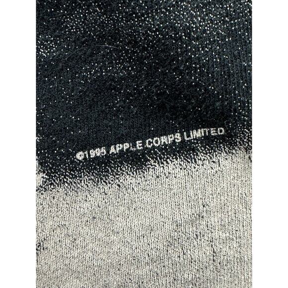 Vintage Beatles All Over Print Shirt In Field 1995 Size XL Fruit of the Loom - Picture 6 of 11